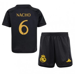 Real Madrid Nacho #6 Tredje trøje Børn 2023-24 Kort ærmer (+ korte bukser)